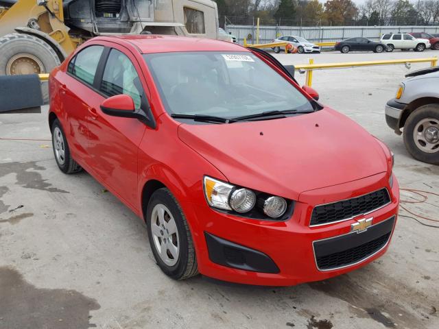 1G1JA5SH4F4114532 - 2015 CHEVROLET SONIC LS 红色 照片 1
