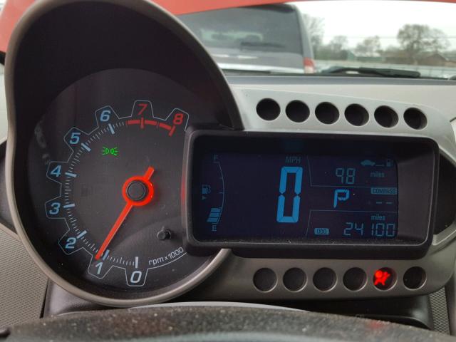 1G1JA5SH4F4114532 - 2015 CHEVROLET SONIC LS 红色 照片 8