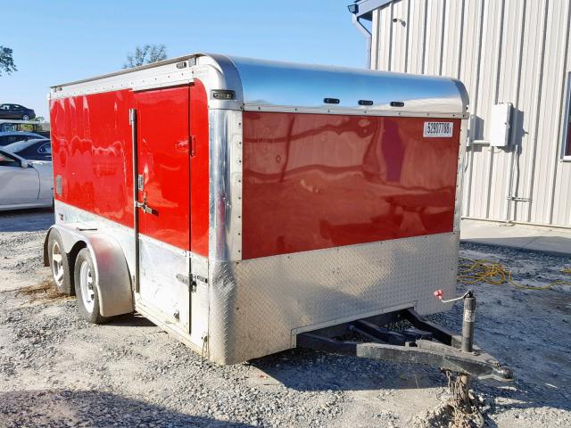 16HPB12204H128668 - 2005 TRAIL KING ENCLOSED RED photo 1