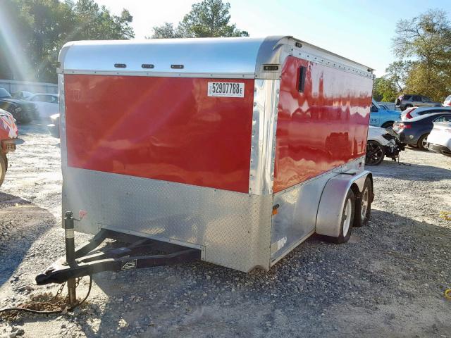 16HPB12204H128668 - 2005 TRAIL KING ENCLOSED RED photo 2