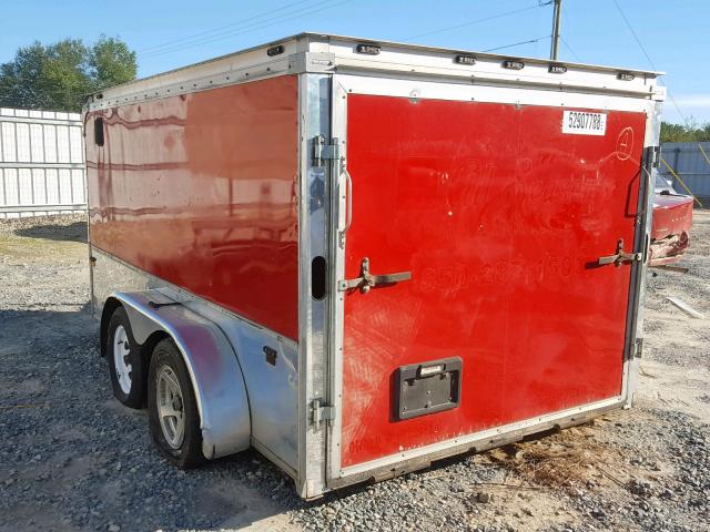 16HPB12204H128668 - 2005 TRAIL KING ENCLOSED RED photo 3