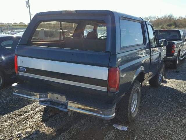 1FMEU15H2SLA89453 - 1995 FORD BRONCO U10 BLUE photo 4