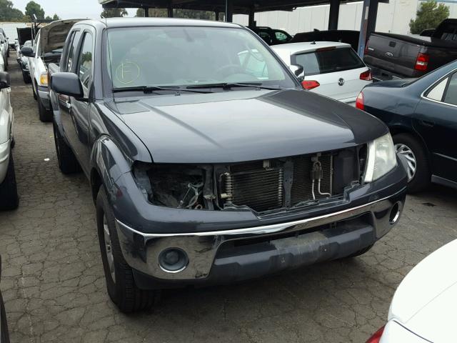 1N6AD0ER0AC402226 - 2010 NISSAN FRONTIER C GRAY photo 1