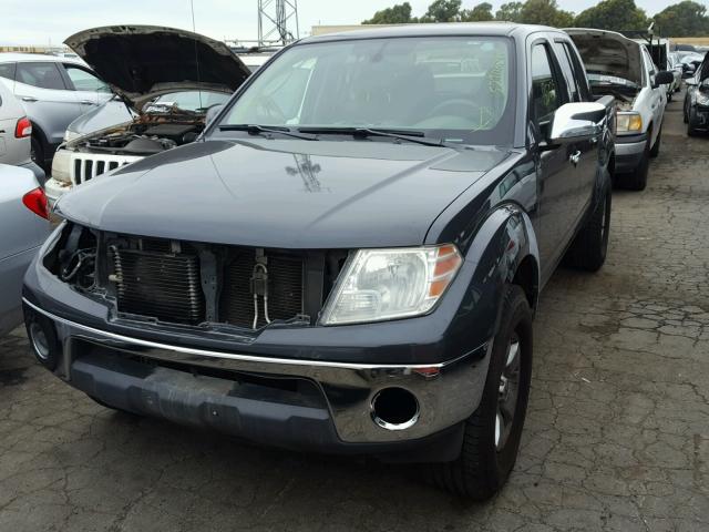 1N6AD0ER0AC402226 - 2010 NISSAN FRONTIER C GRAY photo 2