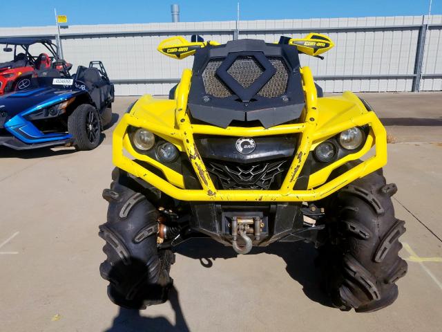 3JBLWAX41KJ000944 - 2019 CAN-AM OUTLANDER YELLOW photo 9