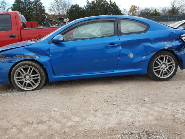 JTKDE3B79A0314139 - 2010 TOYOTA SCION TC ლურჯი ფოტო 9