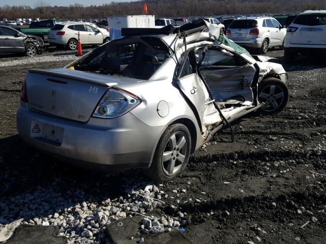 1G2ZH548254128256 - 2005 PONTIAC G6 GT SILVER photo 4