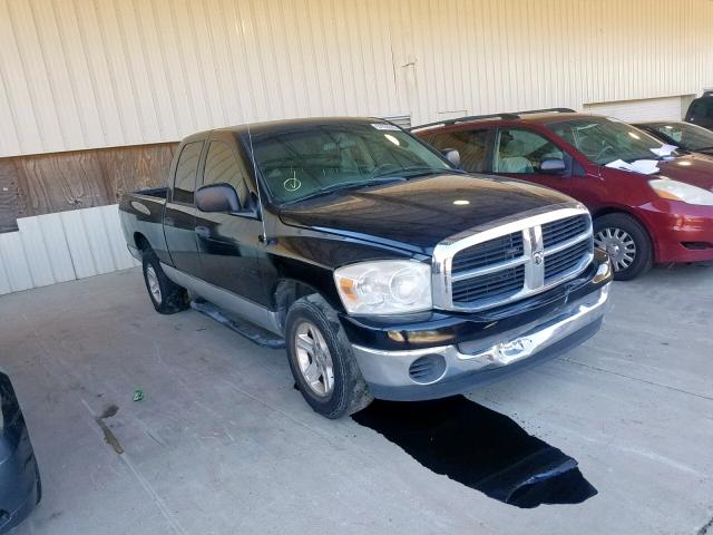 1D7HA18P17S164188 - 2007 DODGE RAM 1500 S BLACK photo 1