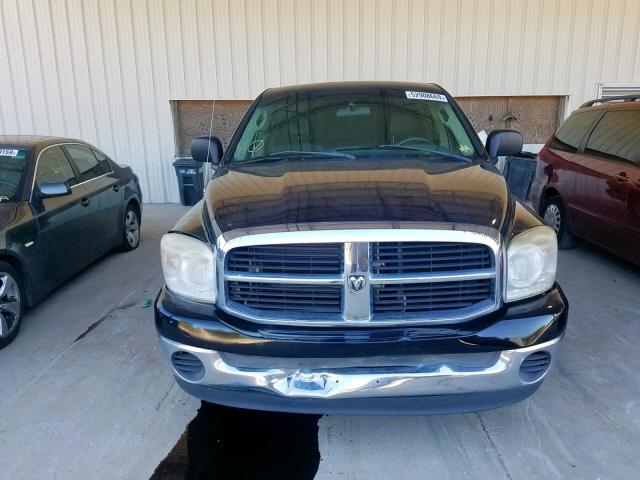 1D7HA18P17S164188 - 2007 DODGE RAM 1500 S BLACK photo 10