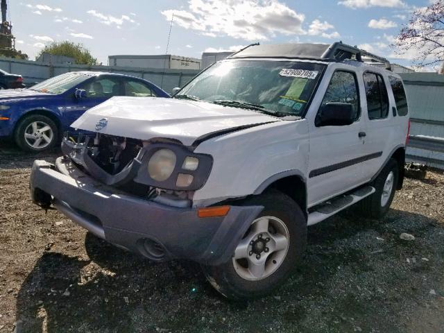 5N1ED28TX3C632927 - 2003 NISSAN XTERRA XE WHITE photo 2