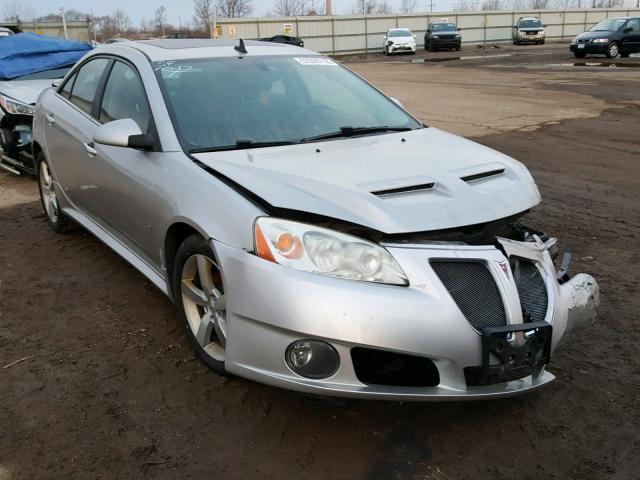 1G2ZH57N284168990 - 2008 PONTIAC G6 GT SILVER photo 1