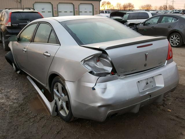 1G2ZH57N284168990 - 2008 PONTIAC G6 GT SILVER photo 3