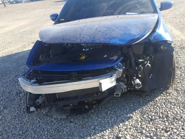 1C3CDFBBXED862133 - 2014 DODGE DART SXT BLUE photo 9