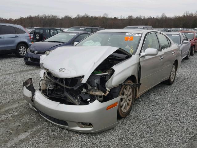 JTHBF30G620070786 - 2002 LEXUS ES 300 GRAY photo 2