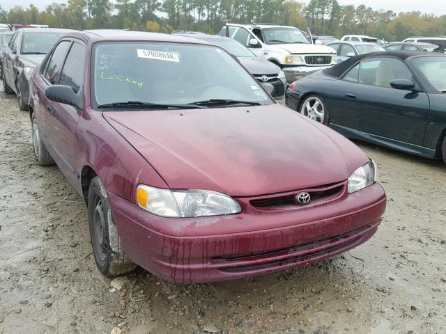 1NXBR12E7WZ050016 - 1998 TOYOTA COROLLA VE BURGUNDY photo 1