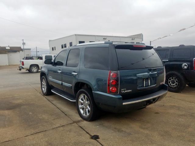 1GKFK63877J329523 - 2007 GMC YUKON DENA BLUE photo 3