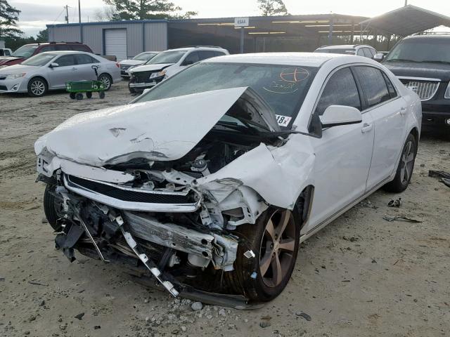 1G1ZC5E1XBF283089 - 2011 CHEVROLET MALIBU 1LT WHITE photo 2