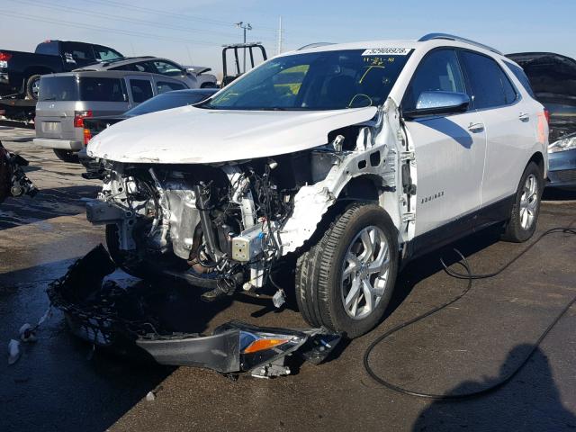 2GNAXVEV0J6111990 - 2018 CHEVROLET EQUINOX PR WHITE photo 2