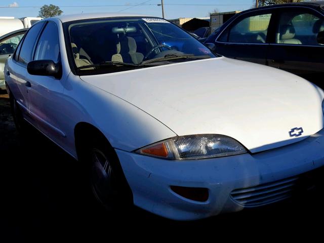 1G1JF5244X7225645 - 1999 CHEVROLET CAVALIER L WHITE photo 1