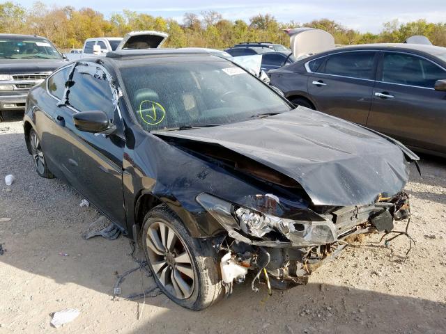 1HGCS12809A008687 - 2009 HONDA ACCORD EXL BLACK photo 1