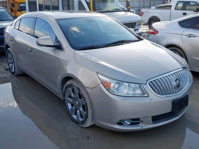 1G4GD5GG4AF100244 - 2010 BUICK LACROSSE C TAN photo 1