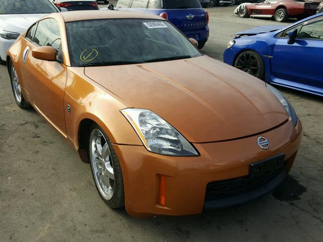 JN1AZ34D43T111293 - 2003 NISSAN 350Z COUPE ORANGE photo 1