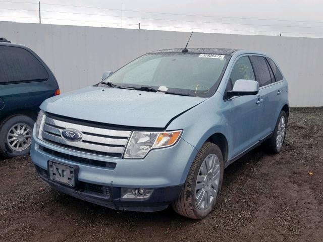 2FMDK49C68BB03848 - 2008 FORD EDGE LIMIT BLUE photo 2