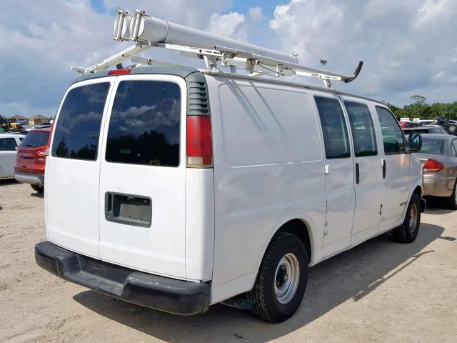 1GCEG15WXV1108650 - 1997 CHEVROLET EXPRESS G1 WHITE photo 4