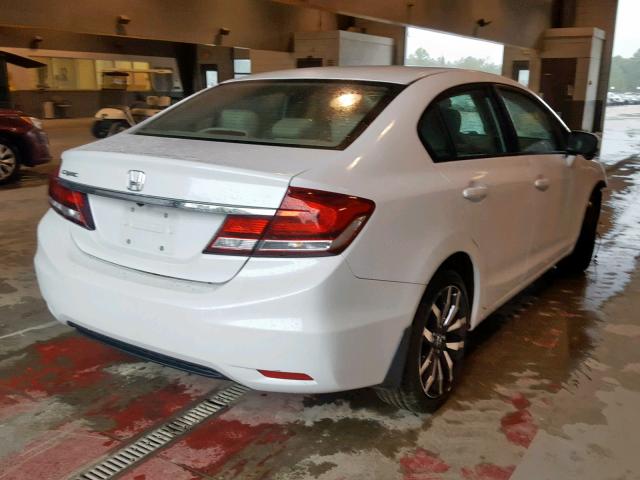 19XFB2F91EE067291 - 2014 HONDA CIVIC EXL 白色 照片 4