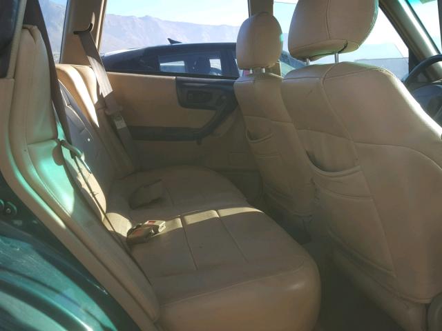 JF1SF6554WH753058 - 1998 SUBARU FORESTER S GREEN photo 6