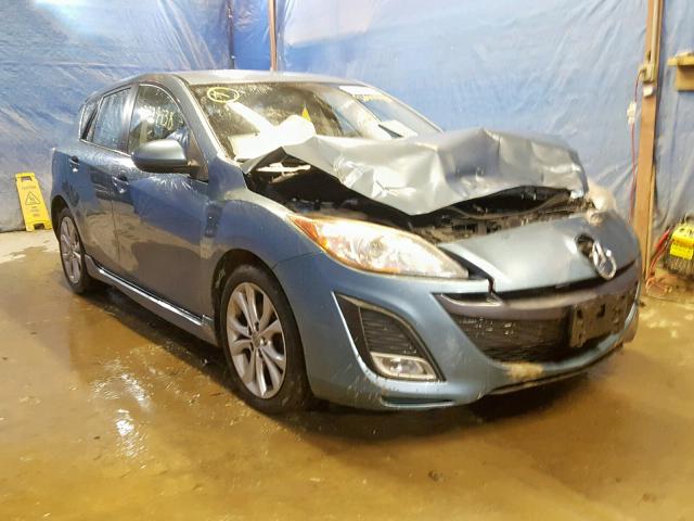 JM1BL1K63B1473377 - 2011 MAZDA 3 S BLUE photo 1