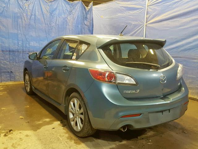 JM1BL1K63B1473377 - 2011 MAZDA 3 S BLUE photo 3