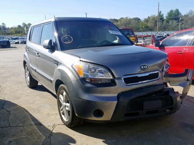 KNDJT2A25B7227220 - 2011 KIA SOUL GRAY photo 1