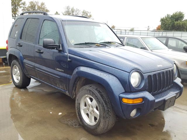 1J4GL58K94W101298 - 2004 JEEP LIBERTY LI BLUE photo 1