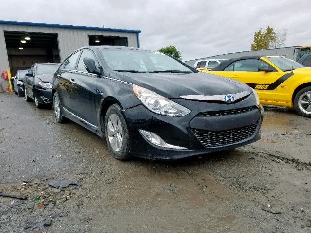 KMHEC4A48DA085039 - 2013 HYUNDAI SONATA HYB BLACK photo 1