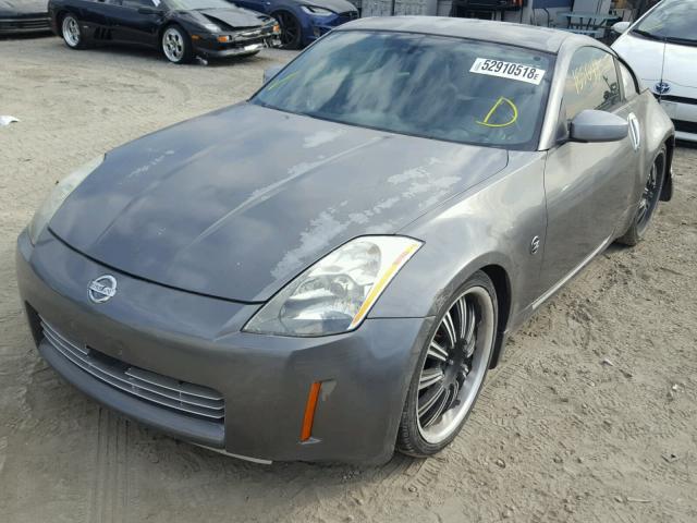 JN1AZ34E13T018515 - 2003 NISSAN 350Z COUPE GRAY photo 2