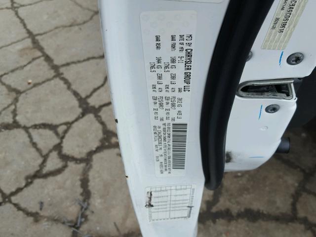 1C4NJCBA9CD518616 - 2012 JEEP COMPASS SP 白色 照片 10