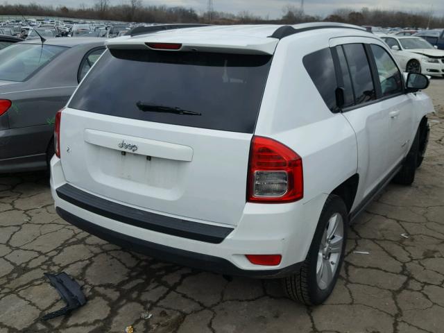 1C4NJCBA9CD518616 - 2012 JEEP COMPASS SP 白色 照片 4