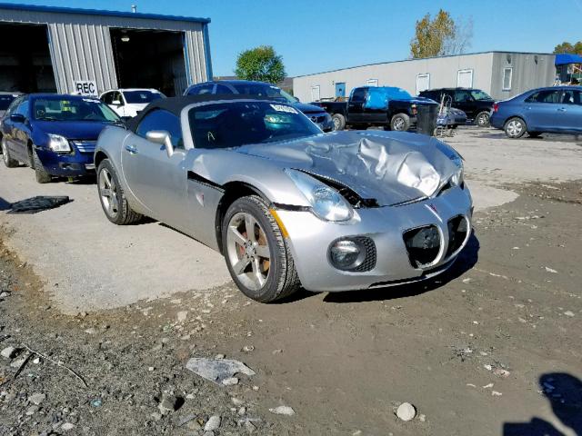 1G2MG35X77Y118356 - 2007 PONTIAC SOLSTICE G SILVER photo 1