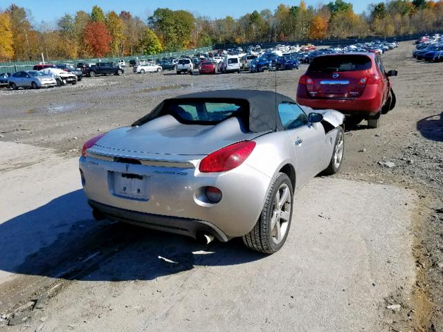 1G2MG35X77Y118356 - 2007 PONTIAC SOLSTICE G SILVER photo 4