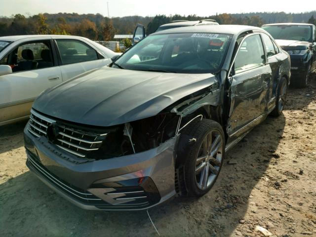 1VWDT7A38HC039257 - 2017 VOLKSWAGEN PASSAT R-L GRAY photo 2