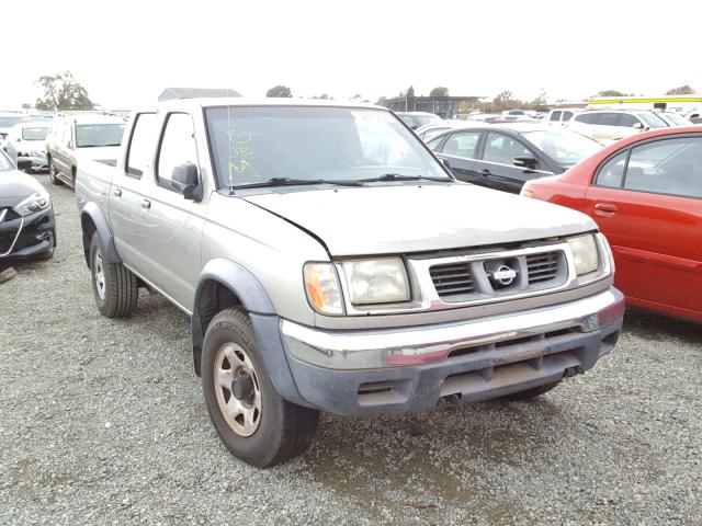 1N6ED27T0YC337829 - 2000 NISSAN FRONTIER C SILVER photo 1