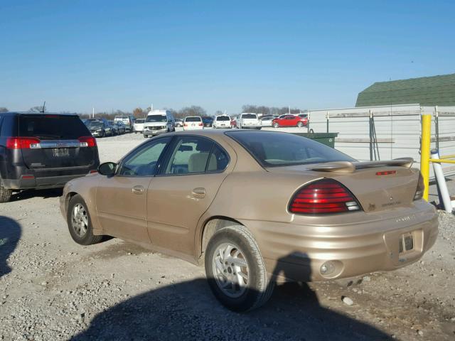 1G2NF52E84C201759 - 2004 PONTIAC GRAND AM S GOLD photo 3