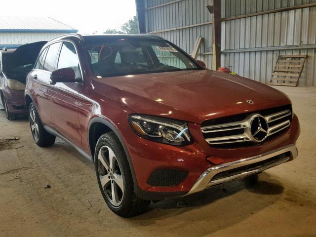 WDC0G4JB0KF571680 - 2019 MERCEDES-BENZ GLC 300 RED photo 1