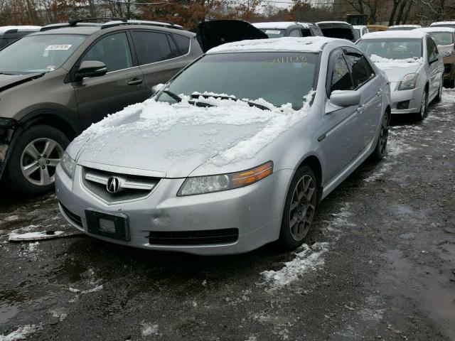 19UUA66205A013182 - 2005 ACURA TL SILVER photo 2