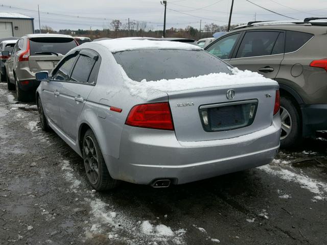 19UUA66205A013182 - 2005 ACURA TL SILVER photo 3