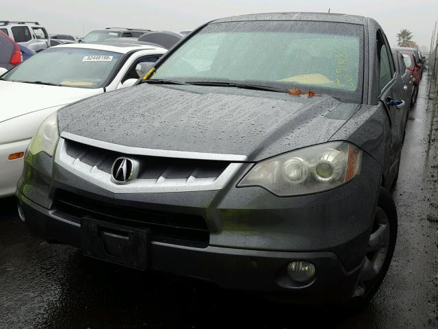 5J8TB18599A000794 - 2009 ACURA RDX TECHNO GRAY photo 2