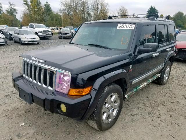 1J8HG58296C122311 - 2006 JEEP COMMANDER შავი ფოტო 2