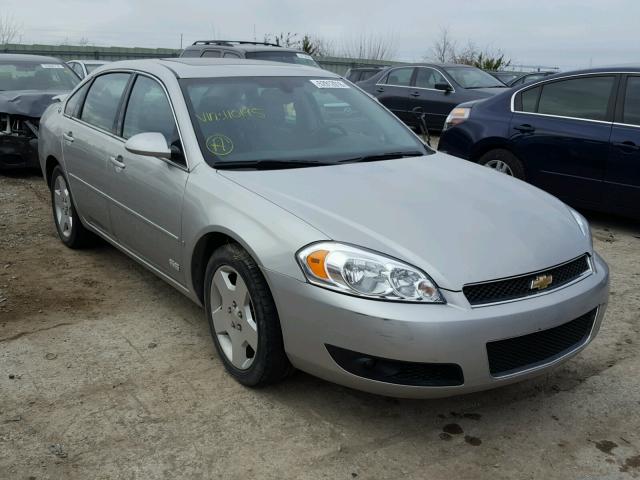 2G1WD58C289110195 - 2008 CHEVROLET IMPALA SUP ვერცხლისფერი ფოტო 1