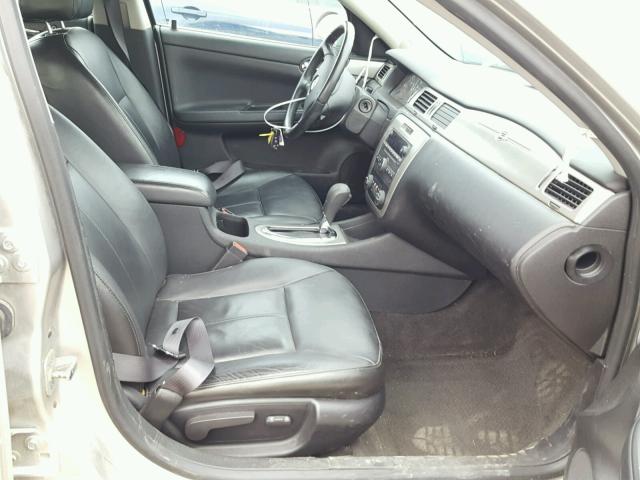 2G1WD58C289110195 - 2008 CHEVROLET IMPALA SUP ვერცხლისფერი ფოტო 5